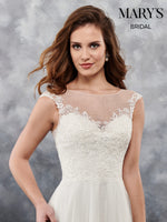 Bridal Wedding Dresses in Ivory or White Color-8 #MB1022