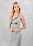 Amalia Bridesmaid Dresses in Shown in Dark Platinum #MB7095