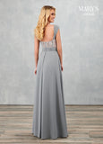 Amalia Bridesmaid Dresses in Shown in Dark Platinum #MB7096