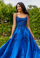 Larissa Satin Ball Gown Prom Dress