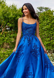 Larissa Satin Ball Gown Prom Dress