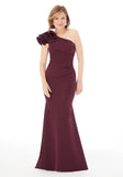 Sheath Evening Gown on Crepe