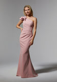 Sheath Evening Gown on Crepe