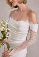 Chantilly Lace Sleeves with Finger Loops