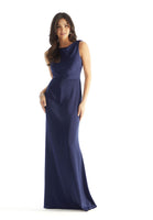 Luxe Satin Cowl Back Bridesmaid Dress