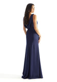 Luxe Satin Cowl Back Bridesmaid Dress