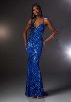 Sequin Fitted Prom Dress
