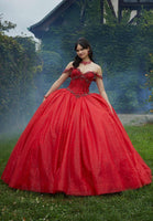 Jewel Beaded Corset Quinceañera Dress