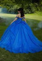 Jewel Beaded Corset Quinceañera Dress