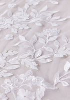 Cathedral Length Three Dimensional Floral Tulle Veil