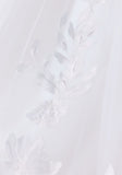 Cathedral Length Three Dimensional Floral Tulle Veil