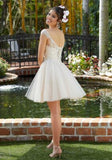 Crystal Beaded Lace and Tulle Party Dress