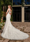Lo Adoro Bridal Dresses in IVORY/CHAMPAGNE, IVORY, WHITE Color-3 #M772