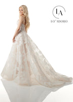 Lo Adoro Bridal Dresses in IVORY/CHAMPAGNE, IVORY, WHITE Color-2 #M773