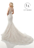 Lo Adoro Bridal Dresses in IVORY/CHAMPAGNE, IVORY, WHITE Color #M775