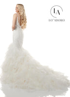 Lo Adoro Bridal Dresses in IVORY, WHITE Color #M776