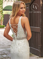 Lo Adoro Bridal Dresses in IVORY, WHITE Color-2 #M785