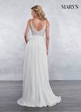 Bridal Wedding Dresses in Ivory or White Color-7 # MB1029