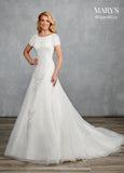 Bridal Dresses in Ivory or White Color-8 #MB2102