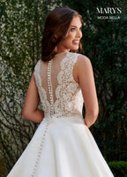 Bridal Dresses in Ivory or White Color-7 #MB2110