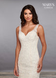Florencia Bridal Dresses in Ivory/Champagne, Ivory, or White Color-2 #MB3093