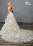 Florencia Bridal Dresses in Ivory/Champagne, Ivory, or White Color #MB3113