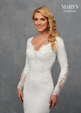 Florencia Bridal Dresses in Ivory or White Color-6 #MB3114