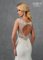 Florencia Bridal Dresses in Ivory, or White Color #MB3117