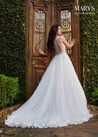 Couture Damour Bridal Dresses in Ivory or White Color-4 #MB4101