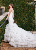 Couture Damour Bridal Dresses in Ivory/Champagne, Ivory, or White Color-4 #MB4103