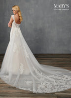Couture Damour Bridal Dresses in Ivory/Champagne, Ivory, or White Color-2 #MB4104