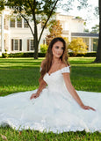 Bridal Ball Gowns in Ivory or White Color-3 #MB6064