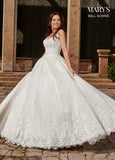 Bridal Ball Gowns in Ivory or White Color-7 #MB6074
