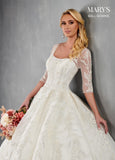 Bridal Ball Gowns in Ivory, White Color #MB6076