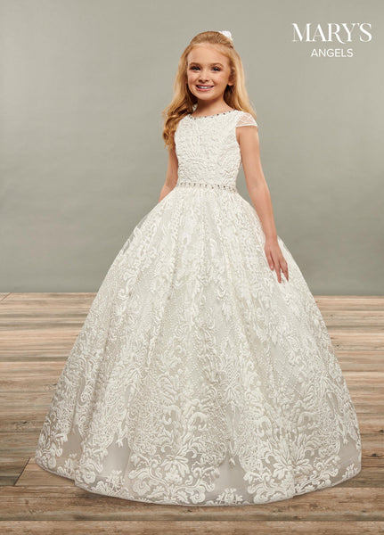 Angel Flower Girl Dresses in Ivory or White Color-2