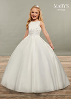 Angel Flower Girl Dresses in Ivory, White Color