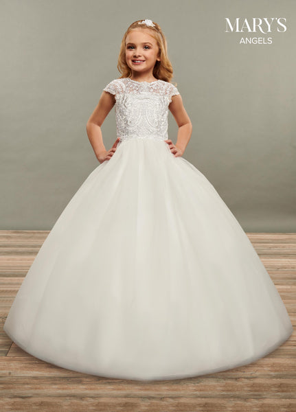 Angel Flower Girl Dresses in Ivory or White Color-5