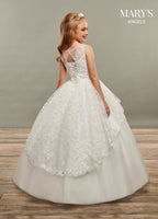 Angel Flower Girl Dresses in Ivory or White Color-9
