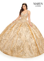 Lareina Quinceanera Dresses in Rose Gold or Gold Color MQ2123