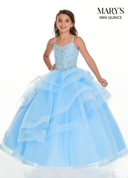 Little Quince Dresses in Powder Blue or Yellow Color