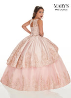 Little Quince Dresses in Blush/Gold or Burgundy/Gold Color