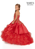 Little Quince Dresses in Red/Gold or Navy/Light Gold Color