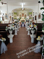 Lupita's Bridal House - Church Decor Rental / Renta de Decoración Para Iglesias