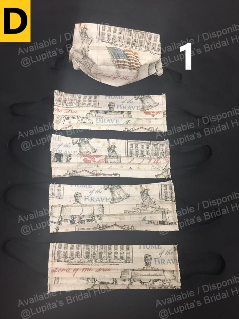 Face Mask (Fashion) / Cubrebocas (A la moda)