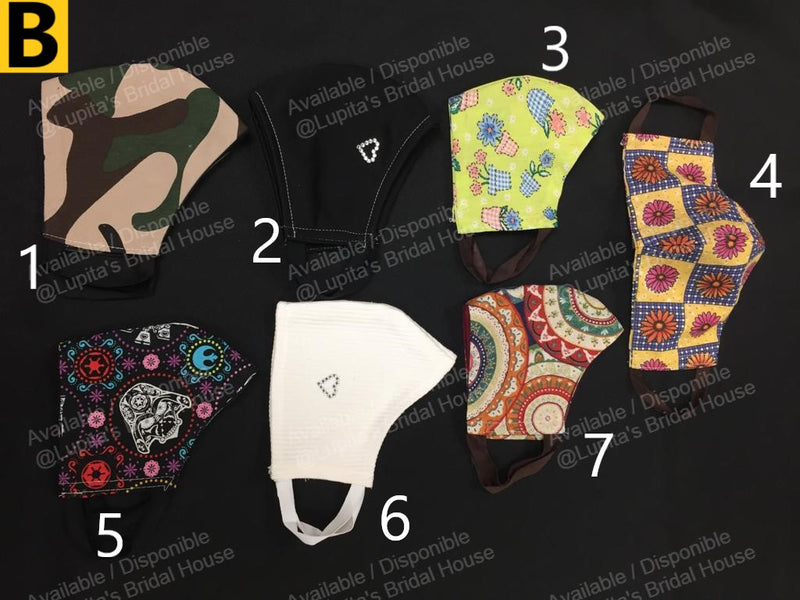 Face Mask (Fashion) / Cubrebocas (A la moda)