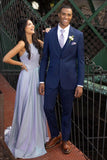 Ultra Slim Blue Performance Wedding Suit